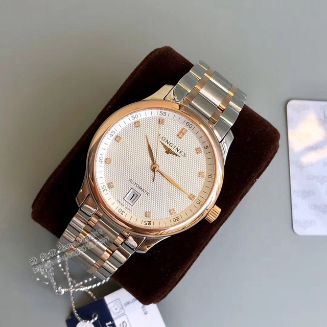 浪琴最高版本複刻手錶 最新款鏤空自動陀 LONGINES名匠系列男士腕表  gjs1878